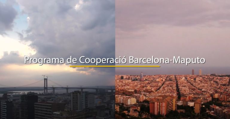 Programa de cooperación internacional Barcelona-Maputo Portada